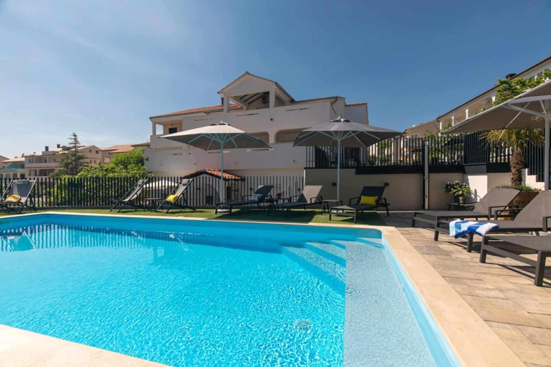 Villa Luisole Krk Town Exterior foto